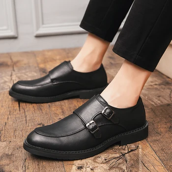 Mens Pantofi Classic Slip on Casual din Piele Pantofi Vintage Elegant Pantofi de Afaceri 2020 Tendință de Moda Rochie Formale Pantofi Mocasini Barbati