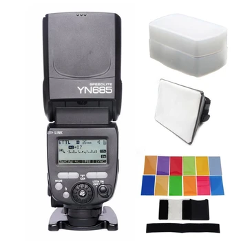 YONGNUO YN685 Wireless 2.4 G HSS TTL/iTTL Flash Speedlite pentru Nikon D750 D810 D7200 D610 D7000 DSLR Camera Bliț Speedlight