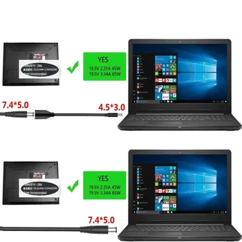 19.5 V 2.31 a AC Incarcator pentru Dell Inspiron 5567 i5567 Laptop de 15 de Alimentare Adaptor de Cablu