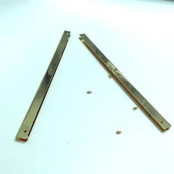 18cm Metal Tăiate benzi de Lumină de Aur