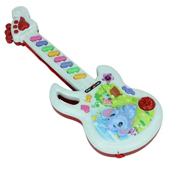 OCDAY Chitara Electrica Muzicale de Jucărie Joc Kid Boy Fata de Învățare Copilul Dezvoltare Electron Jucărie de Învățământ Devreme Jucărie cele mai Bune Cadouri