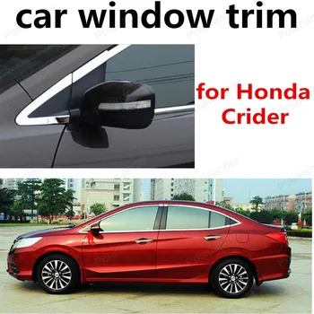 Nou! pentru Honda Crider din Oțel Inoxidabil, Geam Ornamental, Fără Pilon de Mijloc Car Styling Decor Benzi