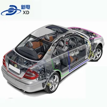 Pentru masina Honda CRV marginea de etanșare cusătură de etanșare din cauciuc benzi Laterale Usi Sigiliu Muluri Adeziv Zero Protecție Vehicul Pentru Autoturisme