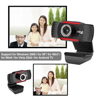 1080P/720P USB Camera HD Calculator PC Mini Driver-free Webcam Built-in Microfon Stereo Pentru transmisiunea Live Video Conferinta de Munca