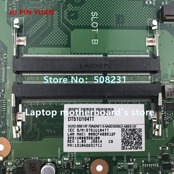 JU PIN de YUANI V000358100 Pentru Toshiba Satellite C70-B C75-B L70-B L75-B Placa de baza Laptop AR10SU-6050A2631701-MB-A01 i3-4005U