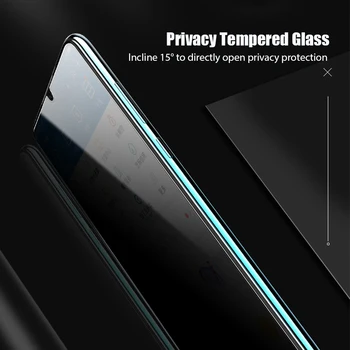 9D confidențialitate Ecran protector pentru huawei nova 5t 6 7 8 SE 5G 7i Anti Spy Sticla Temperata Pentru Huawei privat filme