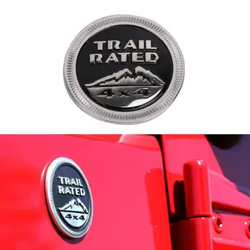Chrome Metal Solid Portbagaj / Hayon / Fender / Emblema, Insigna Logo-ul Pentru Jeep Renegade Trail Nominală Logo-ul Autocolante Auto #CE056
