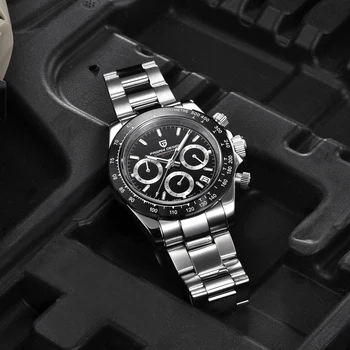 PAGANI DESIGN Bărbați Ceas de Lux de Top de Brand Cronograf Multifunctional din Otel Inoxidabil Afaceri Militare Cuarț Ceas de mână Sport