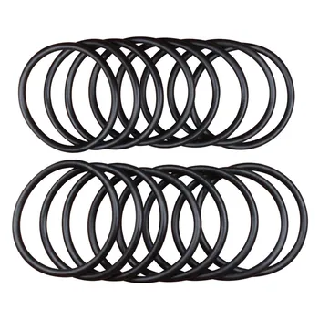 100buc O-ring diametru exterior 12/13/14/15/16/17/18x4mm negru, rezistent la ulei nitril cauciuc inel de etanșare