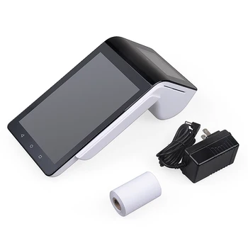 PT7003 android 5.1 portabile portable terminal pos 1d 2d coduri de bare cititor de bandă magnetică camera cu imprimantă termică