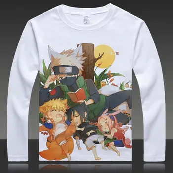 Vara fierbinte anime tricou homme sânge tineret Uzumaki Naruto haine de brand de Moda hip hop de fitness pentru bărbați t-shirt amuzant topuri L015