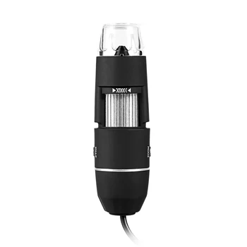 Portabil USB2.0 Microscop Digital 1000X Electronice Endoscop 8 LED-uri de 2 Milioane de Pixeli Practic Lupa, Microscop, Camera foto Negru