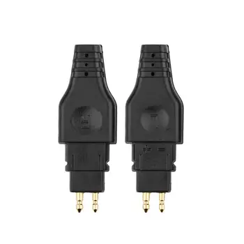 2 buc Mini Casti Cablu Pin Audio Plug pentru HD580 HD600 HD650 HD25 Auricolare Aggiornamento Spina del Cavo di-Linea con HD Spina