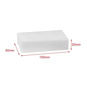100buc/lot Magie Albă Burete Cleaner Eraser Multi-funcțional Curat Melamină Burete pentru Bucătărie Baie de Curățare 100x60x15mm