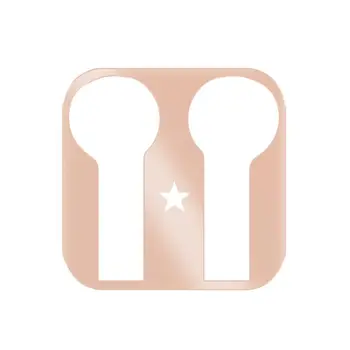 Praf de Metal Garda Autocolant pentru Xiaomi Air2 SE Piele de Protecție Autocolant Cască de Încărcare Cutie Caz Acoperire Coajă de Piele