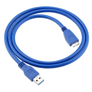 Cablu USB 3,0 UN macho SUNT UN Micro B, Cablu USB 3,0, 0,3 m, 0,6 m, 1m, 1,5 m, 1,8 m, 3 m, 5 m, 1FT, 2ft, 5ft, 5ft, 6FT, 10ft, 1, 3,