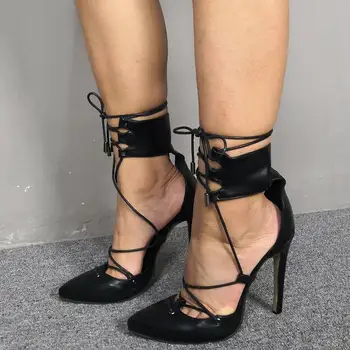 Sarairis 2020 Nou-Veniți Subliniat De La Picior Glezna Curea Ultra Toc De Moda Femeie Sandale Pentru Femeie Pantofi De Moda Trendy Sandale
