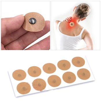 1Sheet(10 Magnet) Magnetic Patch-uri Ameliorarea Durerii de Sănătate a Corpului Magnet Terapie Naturală pentru Spurs Hyerplasia Cherestea Spate Talie