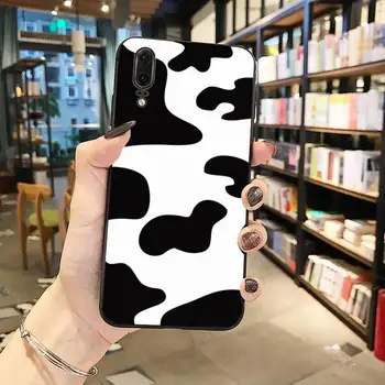 Vaca de culoare de imprimare model animal Cazul în care Telefonul Pentru Huawei honor Amice P 10 20 30 40 Pro 10i 9 10 20 8 x Lite