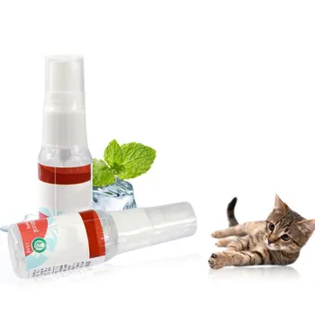 1 BUC Naturale Catnip Lichid Spray Plictiseala Soluție Aroma mentolata a Distra Pisici catnip Jucării Drăguț