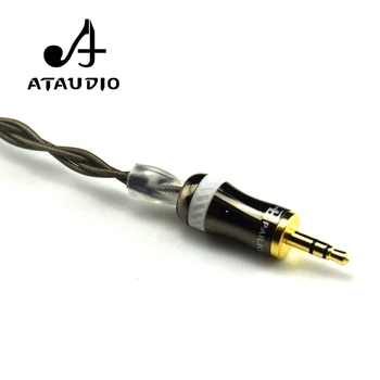 ATAUDIO Hifi 3,5 mm-2 RCA Cablu Odin Siver-placat cu 3.5 mm jack la 2rca de sex Masculin Cablu Aux