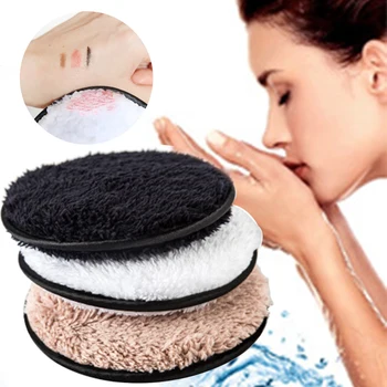 1 buc Demachiant Facial de Curățare Burete de Spălat Puf Moale Exfoliere Spele pe Fata Machiaj Eliminarea Puf de Îngrijire a Pielii Cosmetice Pad