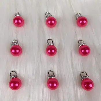 Perle artificiale de culoare pin șirag de mărgele DIY cercei hand-made, fara gauri si margele ABS spuma gummy bear accesorii