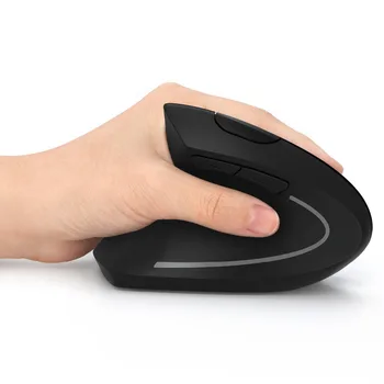Fanshu Ergonomic Vertical Mouse-ul fără Fir Mâna Stângă Calculator Gaming mouse 5D USB Mouse Optic Gamer Mause Pentru Laptop PC de Gaming