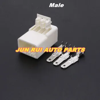 10buc/lot Sumitomo 3 Pin Ventilator Electric Plug de sex Feminin Și de sex Masculin Pentru Toyota Carola Corolla, Camry 6189-0165 6188-0129