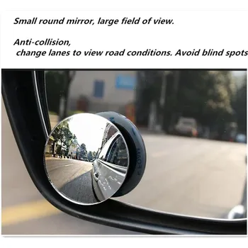 Masina Vehicul Partea unghi mort Blind Spot Mirror pentru Lada Granta Kalina, Priora Hyundai Solaris Tucson 2016 I30 IX35 I20 Accent Santa