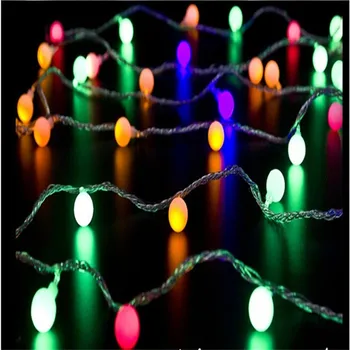Noi 10M led lumini șir cu 70led mingea AC220V ghirlanda de lumini pentru un decor de sărbătoare lampa Festival de Crăciun, lumini în aer liber