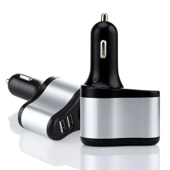 3 în 1 USB Auto Incarcator auto LED-uri Auto Dual USB 3.1 a bricheta Incarcator Adaptor Priza de Putere Fierbinte de Vânzare