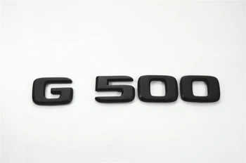 Emblema, Insigna Negru Mat Decal Portbagaj Spate ABS pentru Mercedes Benz G55 G550 G65 G500d G63 G500 G400 Masina de Decorare Autocolant
