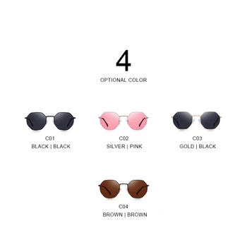 VESEL de DESIGN de Moda pentru Femei Pătrat ochelari de Soare Polarizat Doamnelor de Conducere ochelari de Soare Octogon Cadru de Protecție UV400 S8319