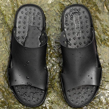 Bărbați Moda Vacanta Sandale Casual Pantofi, Plus-size, tv cu Papuci Sandale Pantofi de Baie Acasă Plaja Flip-Flops Pantofi