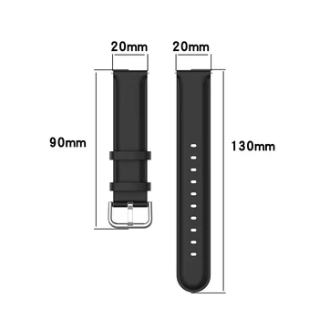 Nou Pentru Samsung Galaxy Watch 3 45mm 41mm din Piele Trupa Încheietura mâinii Curea Brățară