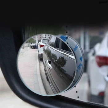 Urbanroad 2 BUC 360 de Grade Oglinda Retrovizoare Auto de Înaltă definiție Convexe de Sticlă cu unghi Larg retrovizoare Auxiliare Blind Spot Mirror