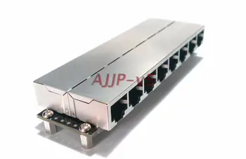 Cablul de Rețea Rj45 Direct prin Portul de Rețea Adaptor de Bord 8-bit Docking Modulul 8-port RS485CANMODBUS Hub Conector