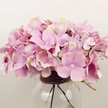 CAISE Flori Artificiale pentru Decor Nunta Fals flori de Primăvară vii Mare Hortensie Nunta Decor Acasă Consumabile Partid