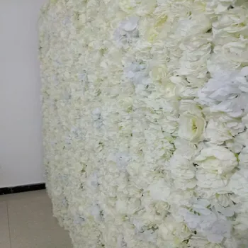 24buc/lot 60X40CM Lapte white Peony rose Floare de Design de Perete pentru Nunta Fereastra Fundal Florale Deocrations Transport Gratuit