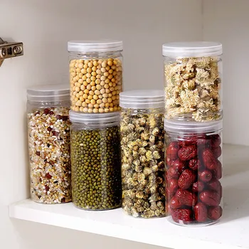 Bucătărie Cutie de Depozitare de Etanșare de Conservare a produselor Alimentare de Plastic Proaspătă Recipient Transparent potes para armazenamento de alimentos 2020