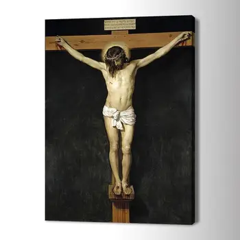 Crucifixul lui Isus Poster de Artă Modernă Rece Panza de Artă Poster și Printuri Poza Perete pentru Camera de zi de Decorare 1T