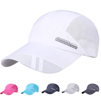 Barbati Sapca Adult funcționare Plasă cap Pălăria Rapid-Uscat Pliabil Palarie de Soare în aer liber protecție Solară respirabil Femei capace Gorras #L20