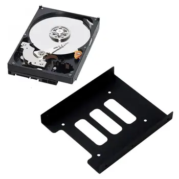 Premium Hard Metal 2.5 La 3.5 Bracket Disk Doc Converter de Montare SSD Suportul Hard Disk-uri Interne Suport Pentru PC, Laptop B