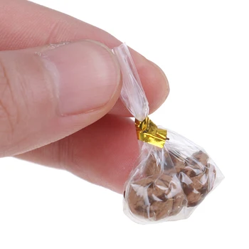 1 Pachet Drăguț Casă De Păpuși În Miniatură Case Papusa De Ciocolata Cookie-Uri De Panificatie Biscuiti Mini Pretinde Jucarii De Bucatarie Decor Pentru Copii Copii