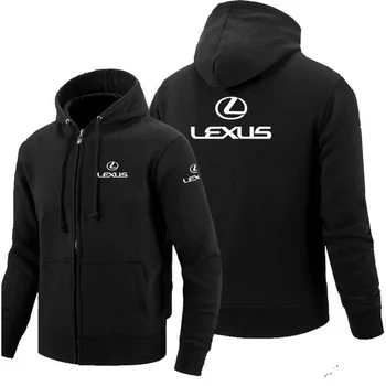 2020 Toamna iarna pentru Lexus logo cu fermoar, jachete Imprimate Bărbați fleecel jacheta cu Gluga Hanorac cu Fermoar Hoody K
