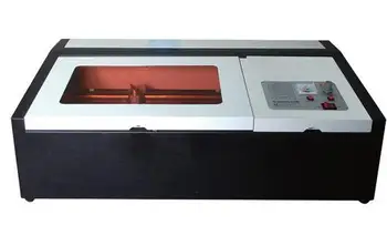 Versiunea k-3020 Laser Co2 40W CNC Masina de debitat cu Laser Masina de Gravat Laser P7 configurare