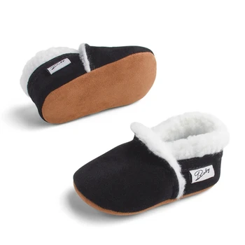 Iarna Copiii Scurt De Pluș Bumbac Pantofi Copil Fată Băiat Drăguț Moale Cu Talpi De Bocanci Infant Toddler Shoes4