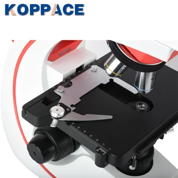 KOPPACE 40X-1600X 4K 8,3 Milioane de Pixe de Cercetare-Clasa a Trinocular Compus Laborator Microscop cu Contrast Ridicat Plin Acromatic Microscop