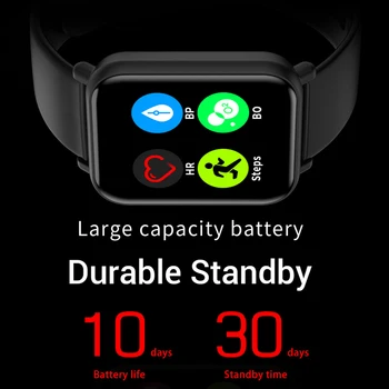 Noi IWO 10 R7 Impermeabil Ceas Inteligent Heart Rate Monitor de Presiune sanguina Sport Fitness Bluetooth Smartwatch bărbați moda